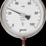 4 feet General Instruments Make Temperature Gauge 0 -100 Deg C